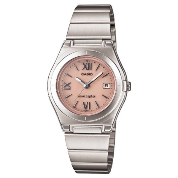 Casio Часы WAVE CEPTOR Radio Solar LWQ-10DJ-4A1JF Silver Lady's NEW из Японии