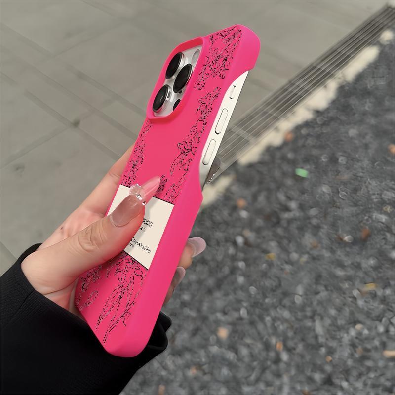 Мягкий чехол с рисунком цветов для iPhone 16 15 14 13 12 11 Pro Max 14 15 16 Plus Новый Полупакет Противоударный и противоскользящий Чехол для телефона