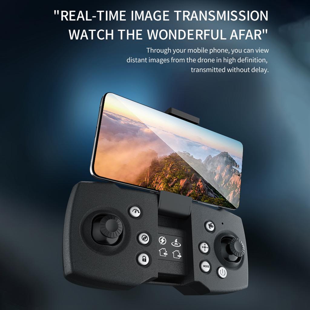 Remote Control GPS Drone with Dual Camera 8K Foldable Headless Drone with Obstacle Avoidance