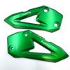 Cupkitty Foot Peg Heel Plate Guard Fits ZX-25R ZX-4R ZX-4RR SE (Green)