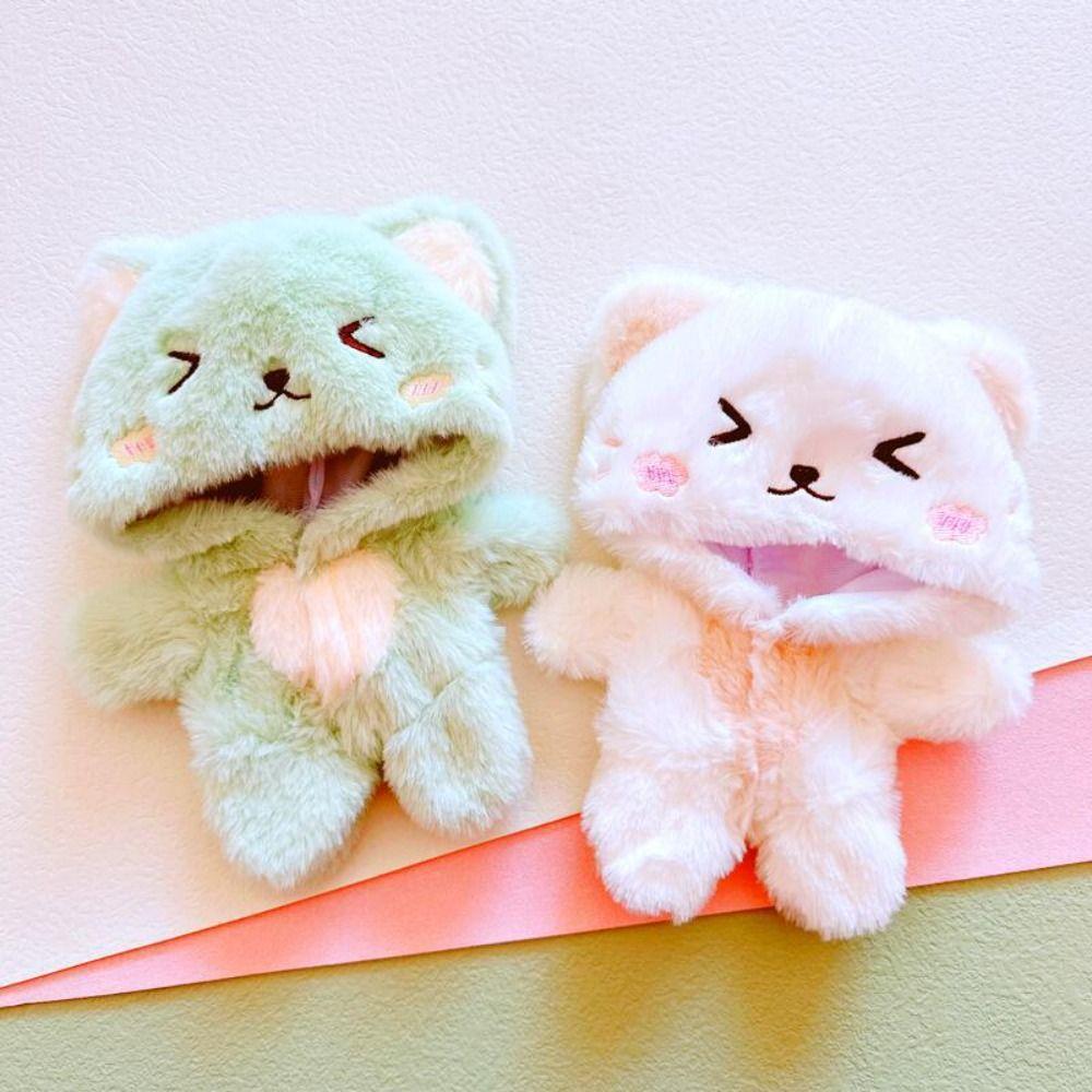Fur Doll Hoodies Fashion Doll Fur Coat New Clothes Rompers 20cm Doll Clothes/Cotton Stuffed Dolls