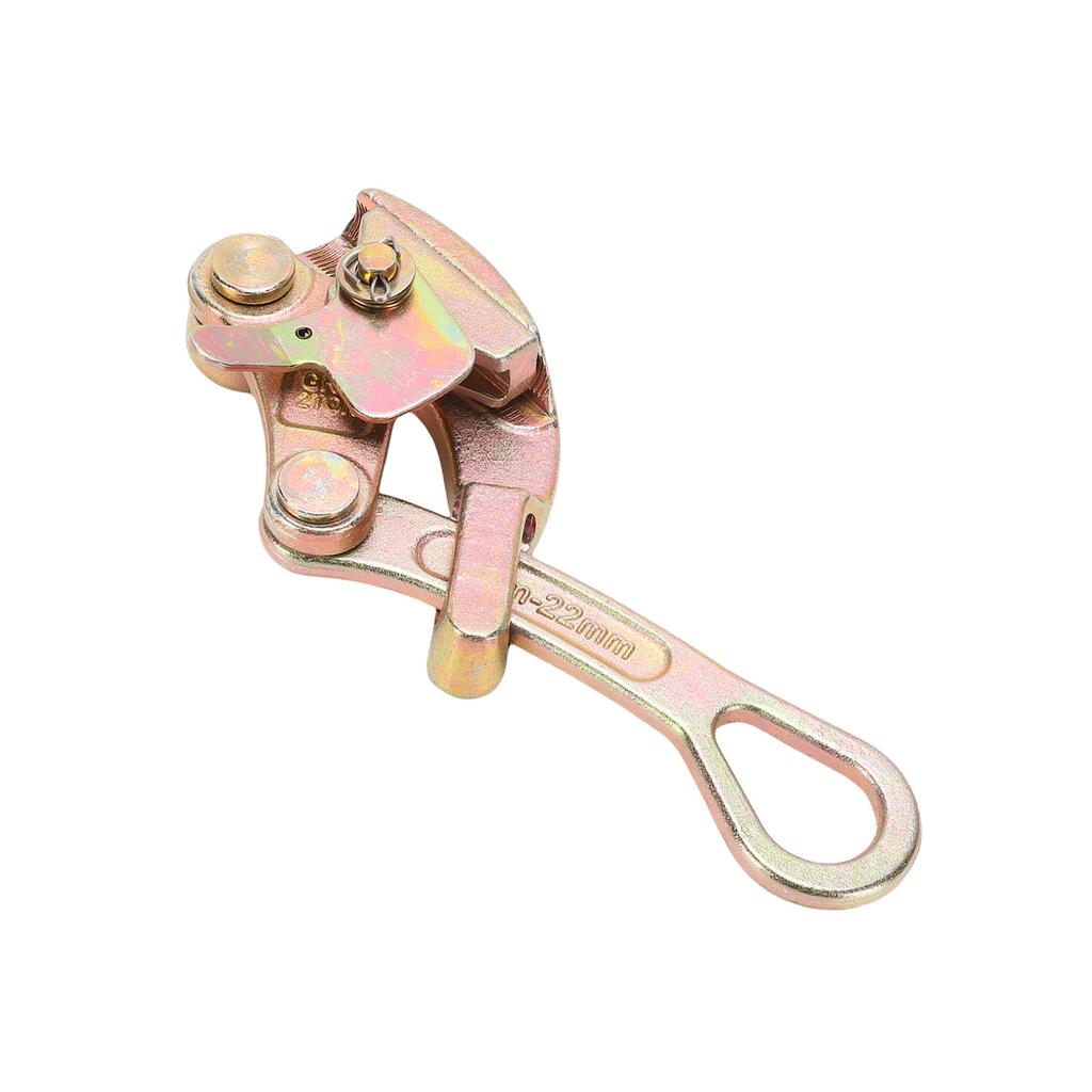 Инструмент для натяжения троса 2 тонны, съемник с захватом для троса 4-22 мм, выпрямление стальных многожильных тросов