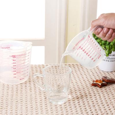 Пластиковый мерный стакан Yousheng 1000 мл с ручкой и носиком, точные весы, без BPA, мерный стакан для выпечки, жидкости, муки, порошка, кухонные гаджеты