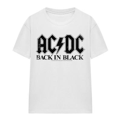 AC/DC Унисекс взрослая футболка Back In Black