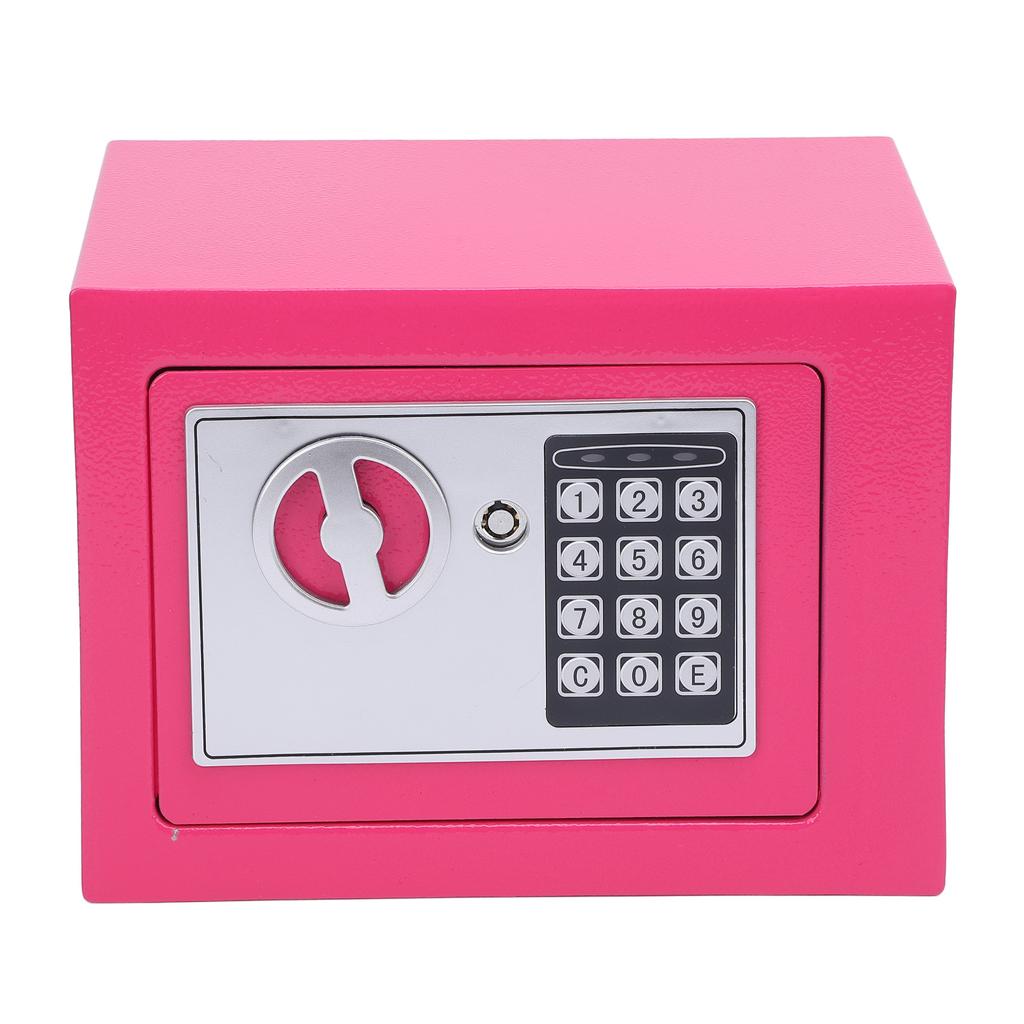 Safe Box Small Home Steel Key Electronic Security Money Cash Jewelry Storage Digital Deposit Box
