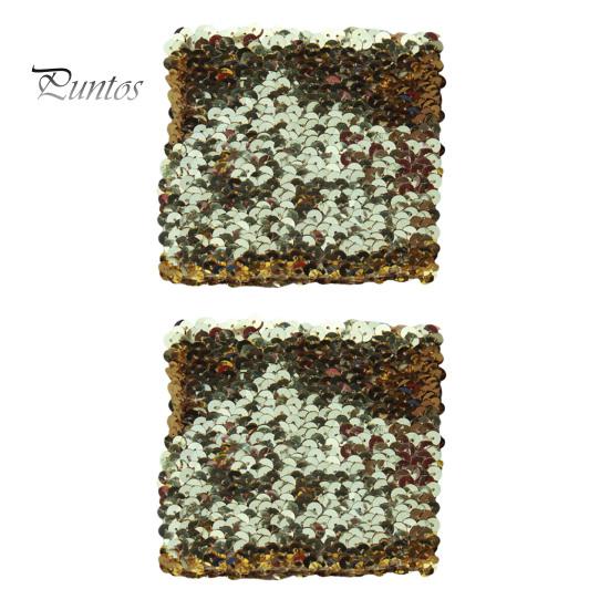 1 Pair Women Girls Shiny Sequins Bracelets Stretchy Sparkling Bracelet Cuffs Cosplay Dance Party Props