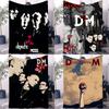 Плед с дизайном группы D-Depeche M-Mode Легкий Для общежитий, Дневного сна, Гостиной, Офиса, Дивана, Всесезонный