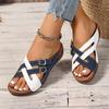 Fashion 2025 Summer Women Wedges Slippers Female Peep Toe Slippers New Fashion Shoes Luxury Outdoor Beach Platform Sandals Slides Women