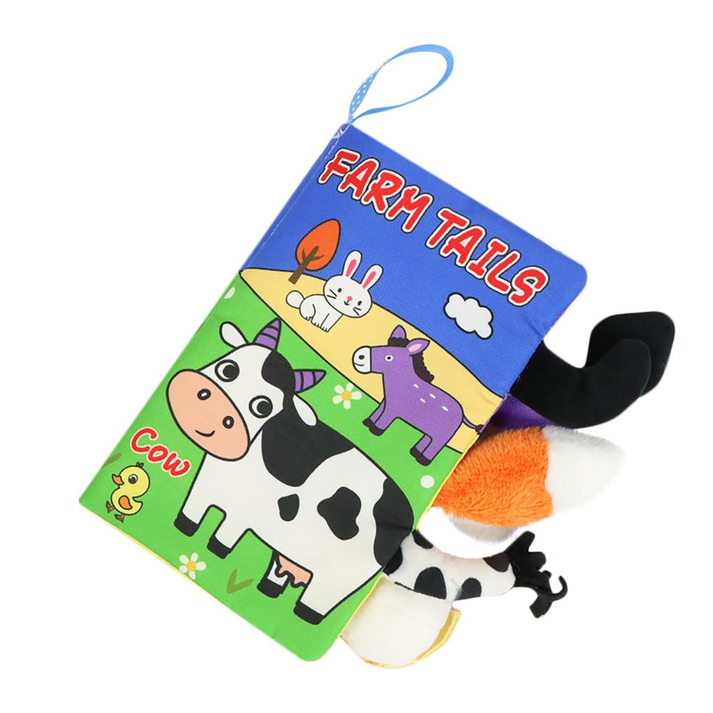 Детские книги, игрушки, книги из мятой ткани на ощупь и на ощупь для младенцев, младенцев и малышей, раннее развитие, интерактивные мягкие игрушки для машин и колясок