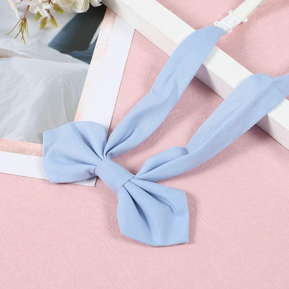 Bowknot Ribbon Bowtie Handmade Neck Tie Fashion Bow Tie For JK Uniform