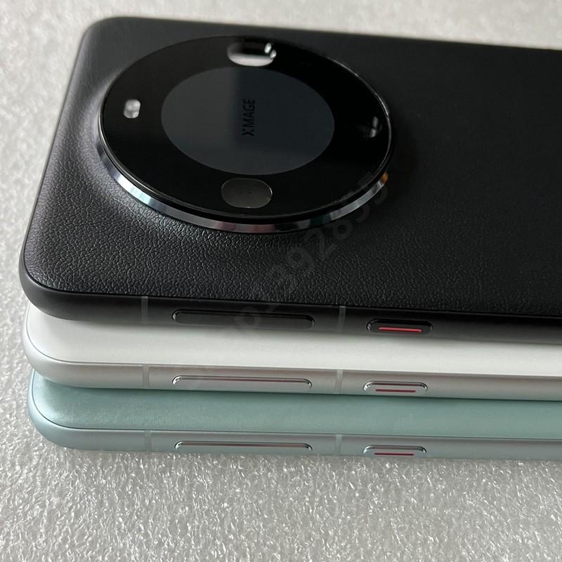 Новая задняя крышка для HW Mate 60 Pro Передняя рамка + Задняя крышка аккумулятора + Рамка камеры + Крышка вспышки с боковыми клавишами