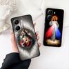 Защитный чехол с изображением Креста, Иисуса, Иуды для Samsung Galaxy S22 S21 S20 FE Ultra Plus A35 A36 A37 A33 A34 A04 A71