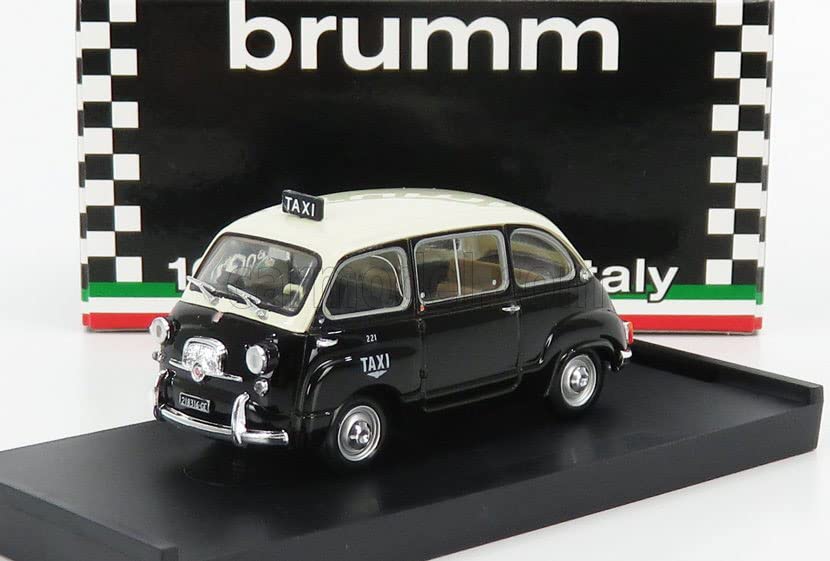 BRUMM 1/43 Fiat 600D Multipla Такси Генуи 1964