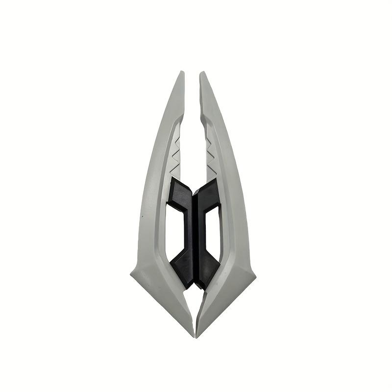 Наклейки для украшения кузова мотоцикла, фиксированный ветровой дефлектор, устойчивые к царапинам боковые ветровые лезвия в форме когтей, модные аксессуары для модификации