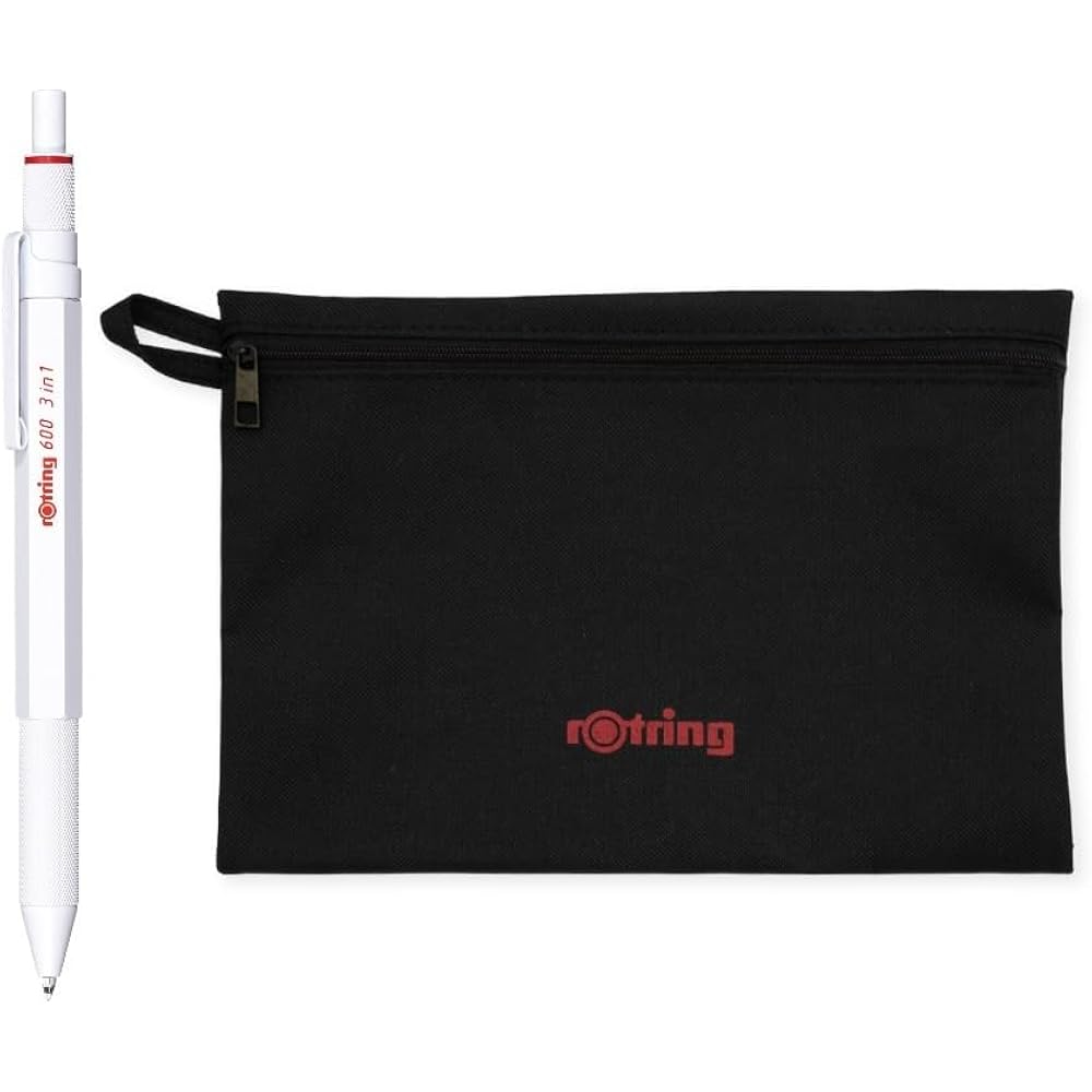 RotRing Rotling Многофункциональная ручка Шариковая ручка 2 цвета (Красный Черный) & Механическая ручка 600 3 в 1 ...