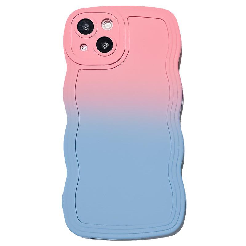 Силиконовый чехол для iPhone - Совместим с iPhone 11, 12, 13, 14 Pro Max, 16, 17; Дизайн с использованием жидкой аэрозольной краски