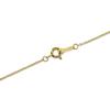 Luxenter Collier en argent sterling 925 avec finition en or jaune 18K - Luxenter