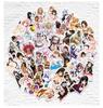 50PCS Anime Girl Stickers, Waterproof Girl Graffiti Stickers for DIY Laptop Motorcycle Bicycle Phone Stickers