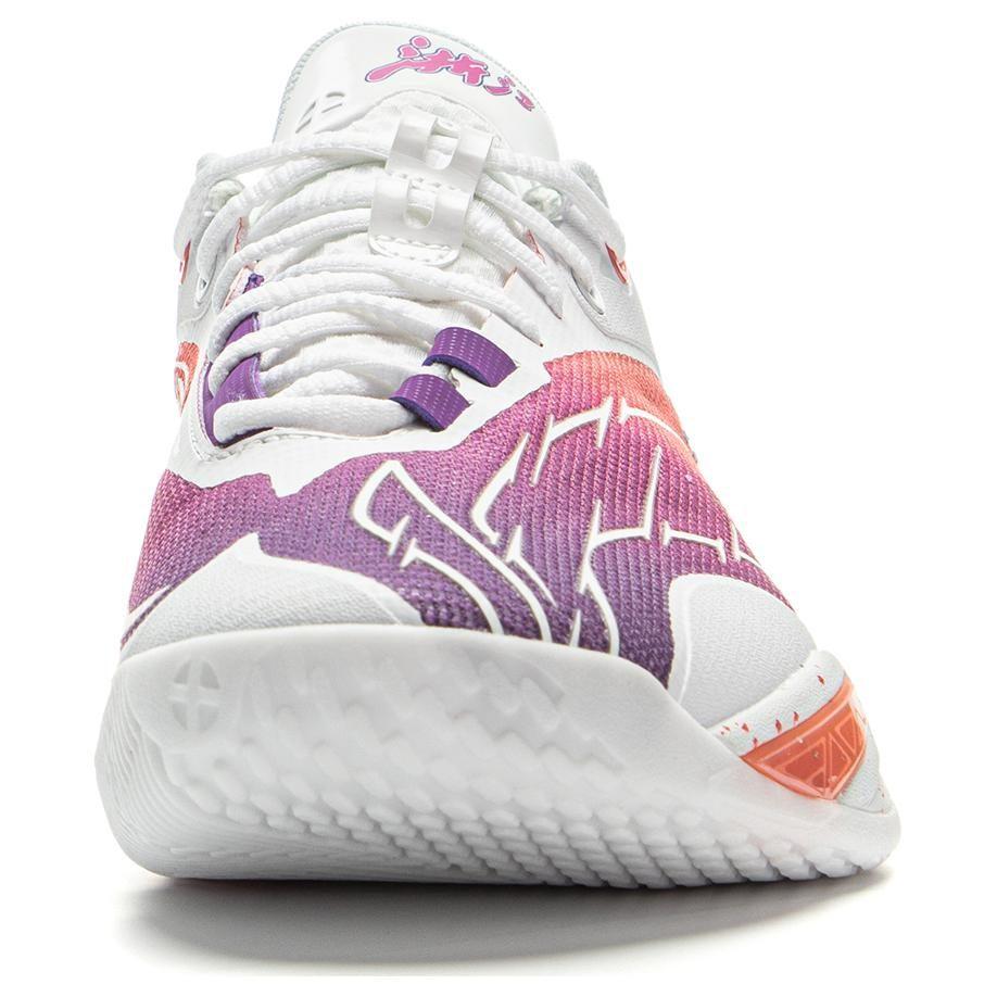 Li Ning Speed 11 Low top Performance Basketball Shoes Men's Chenopodium Purple Sunset Pink ABAU053-19