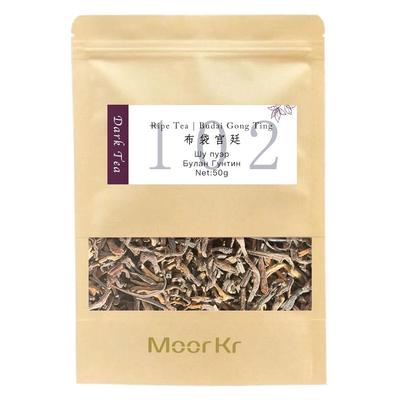 Чай темный №102 Будай Гун Тин Юньнань Пуэр спелый чай 50г