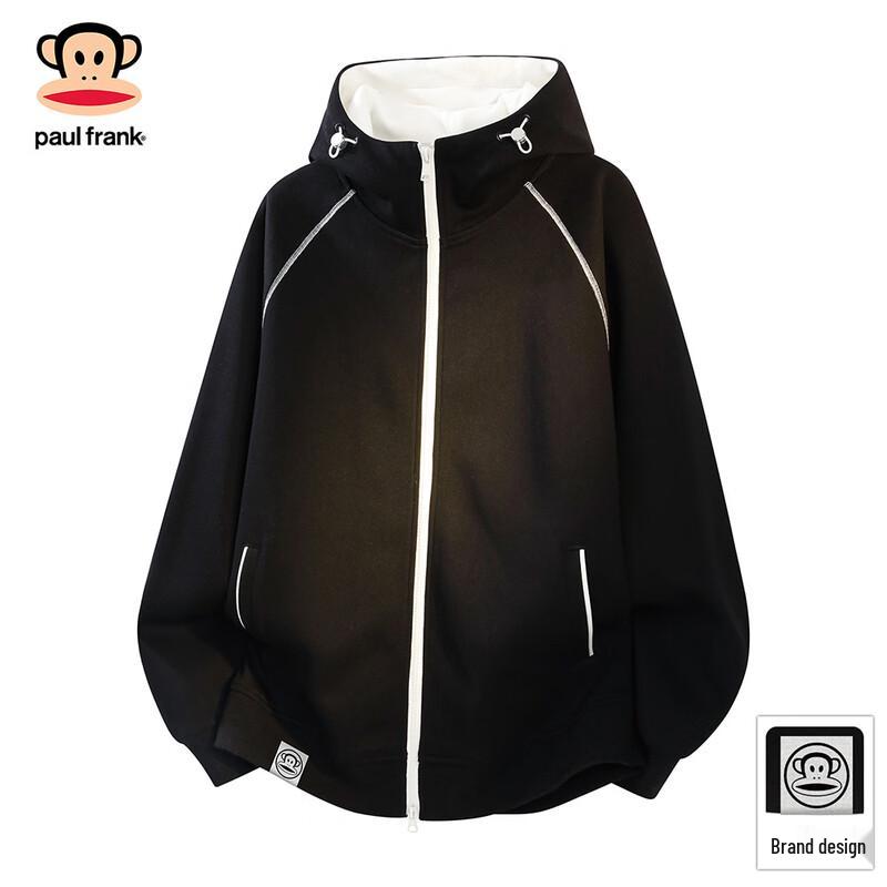 paul frank Мужской худи-кардиган в стиле колор-блок