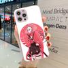 Чехол для телефона Samurai Gril Women для iPhone 14 13 12 11 Pro Max X XR XS 8 7 Plus с жидким стеклом и цветным чехлом для телефона