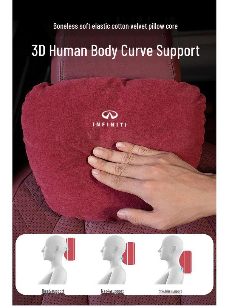 Подушки для подголовника и поясничной поддержки для Infiniti Q60/Q70/Q50L/QX50/60/70