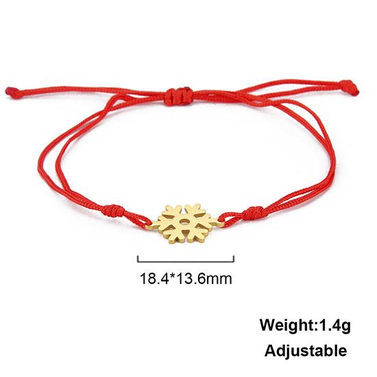 Retro Stainless Steel Personality Witch Knot Dog Paw Bracelet