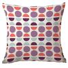 Polyester Colorful Geometric Pillow Case Combination Home Sofa Cushion Pillow Case