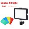 With Tripod LED Photography Video Light 4 Color Cards Photography LED Light  Toning