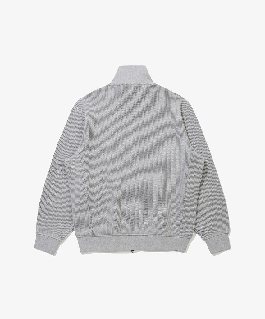 New Era [Black Label] Zip-Up Jacket Heather Grey 14954697