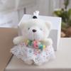 Dress Candy Small Bear Plush Doll Pendant For Girls Gifts And Bag Decorations
