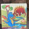 20-Piece Wooden Animal Cartoon Puzzle for Children Ages 3-7: Educational Early Learning Toy
