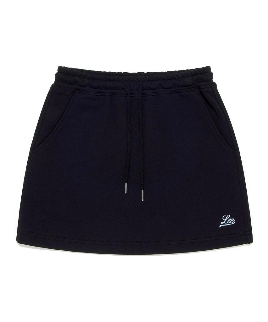 Lee Women'S Sweat Mini Skirt Black