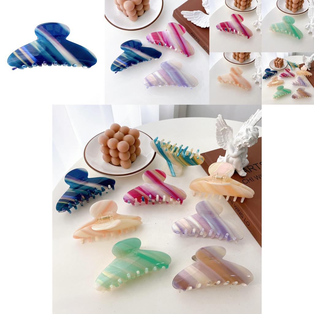 Premium Acetate Hair Claw Clip With Beautiful Gradient Finish Perfect For Hair Styling