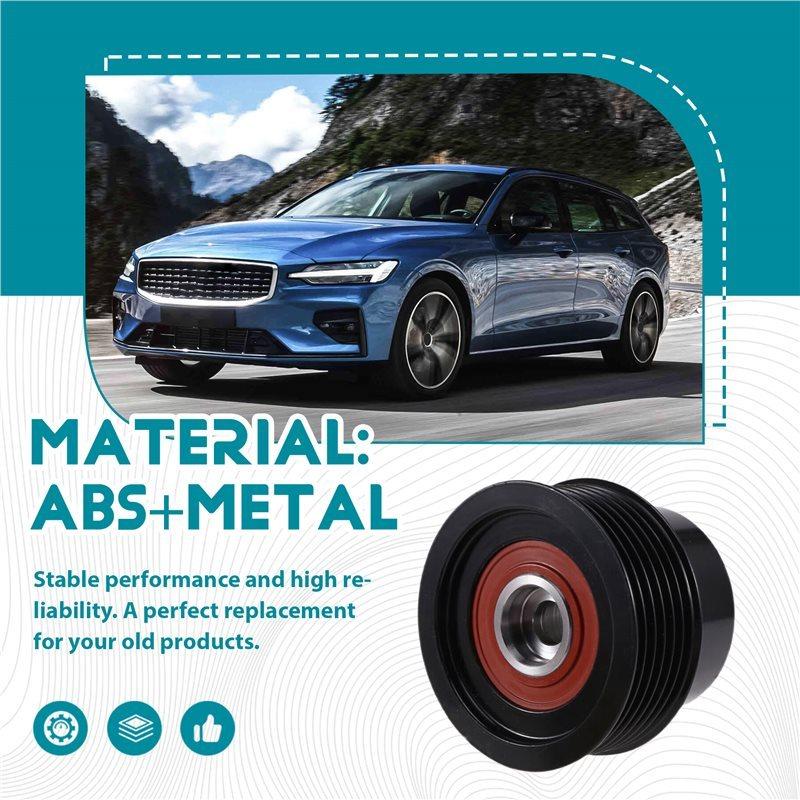 Efficient 31316803 Car Generator Belt Pulley Alternator Pulley For Volvo S60 S80 V70 XC60 XC70 XC90 2007-2016 30777744