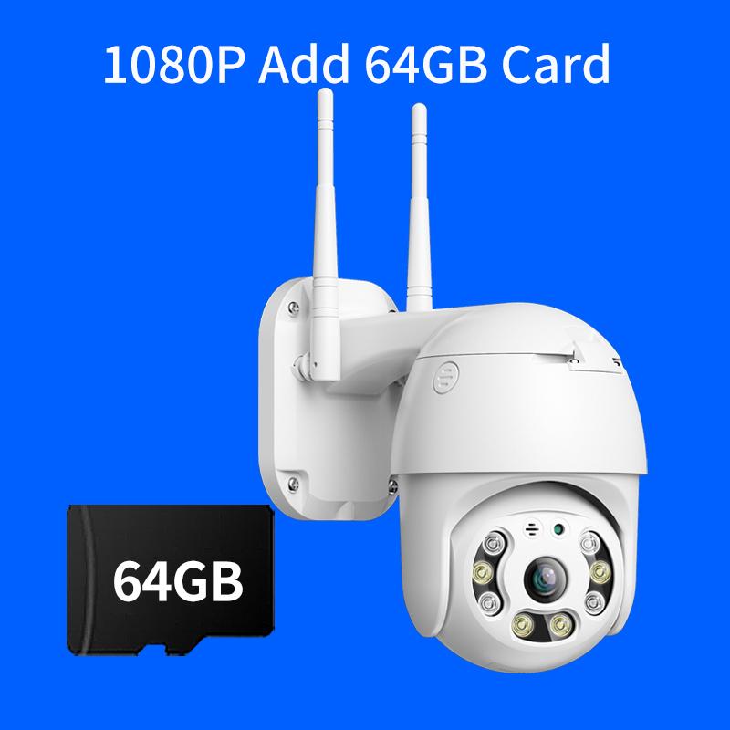 IP-камера ЕС с углом обзора 355°, 2 МП, 1080P, уличная IP65, водонепроницаемая камера видеонаблюдения, защита безопасности, AI, обнаружение человека, беспроводная связь, Wi-Fi, H.265, наблюдение CamearAA