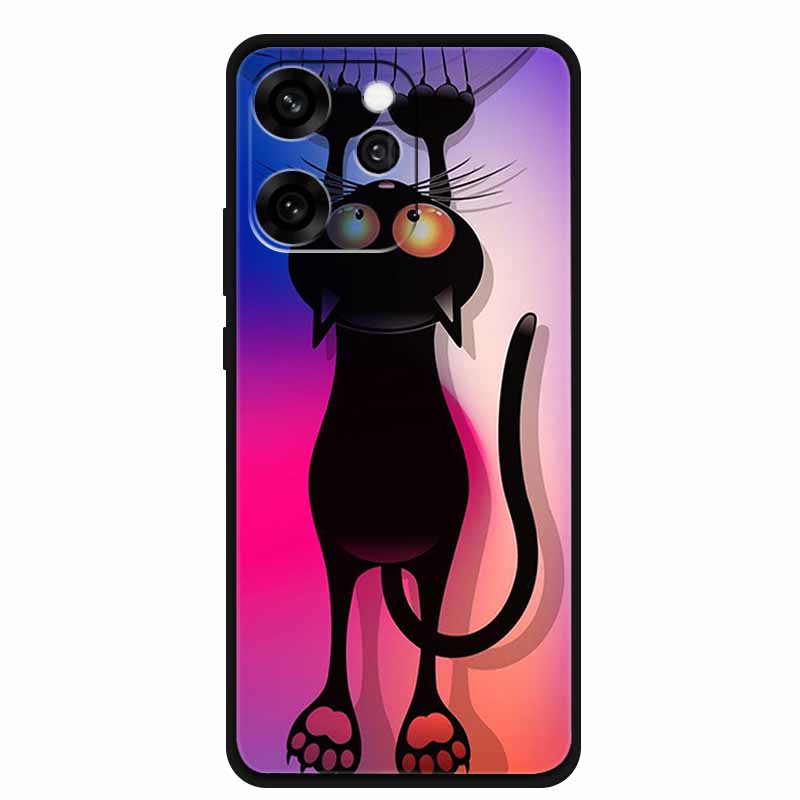 Чехол для телефона Oppo Reno15, мягкий силиконовый ТПУ, чехол в технологичном стиле для Oppo Reno 15, защитная крышка в форме цветка и сердца PLW110 Coque