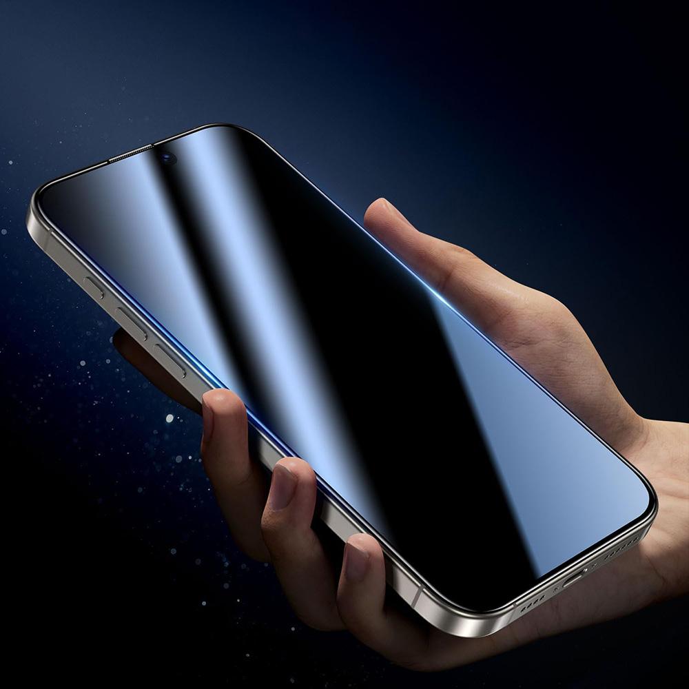 4Pcs Anti Spy Tempered Glass For iPhone 17 16 15 14 13 12 11 Pro Max XS XR Privacy Screen Protector Full Cover Case Friendly 9H 4