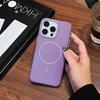 Official Leather Skin Texture Magsafe Phone Case For iPhone 15 14 16 Plus 13 12 11 16 Pro Max Magnetic Soft Protector Case Cover