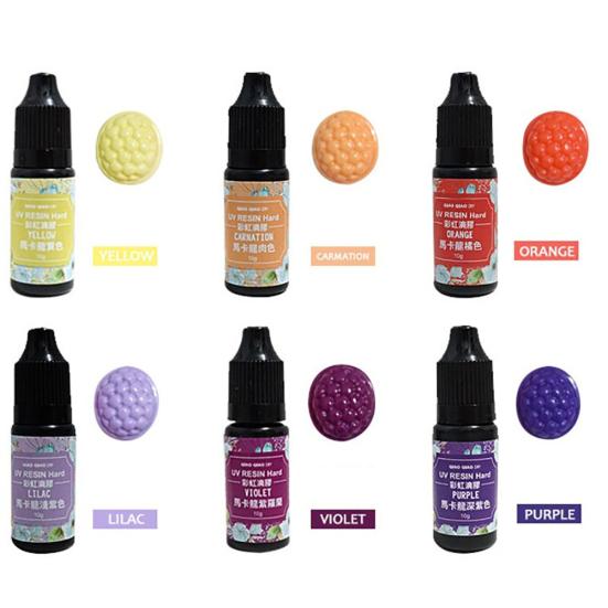 УФ Смола Клей Ультрафиолетового Отверждения Краситель Пигмент DIY Ювелирные Изделия Ремесло Украшение