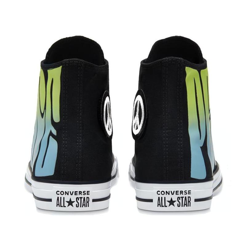 Converse Empowered Chuck Taylor All Star High Top Espadrilles Unisex Black, Green and White