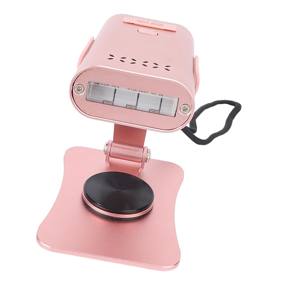 Светодиодная лампа для наращивания волос, портативная лампа для быстрого отверждения волос, перезаряжаемая батарея 3000 мАч для