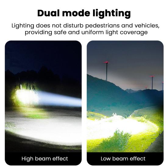 Велосипедная фара, USB-перезаряжаемая, регулируемые режимы, 1000 лм, водонепроницаемая, для MTB, шоссейного, горного велосипеда, для ночной езды, луч с линией отсечки, передняя фара