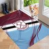 Soft Floor Carpet West Ham United Football Pattern Area Rug Decorative Mat For Home Room Decoration