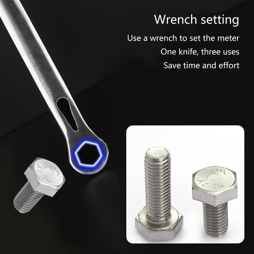 Многофункциональный шпатель для кирпича и штукатурки, скребок для шпатлевки, двухсторонний дизайн, кладка и плитка, 2 в 1