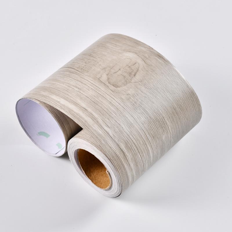 Самоклеящаяся накладка под дерево для плинтуса и дверной коробки - Водонепроницаемая наклейка для реставрации мебели и подоконников.