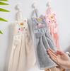 Cartoon Animal Coral Fleece Hand Towel