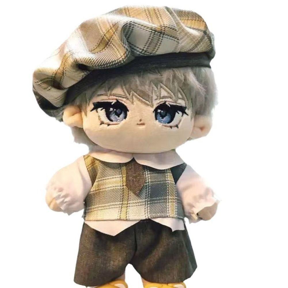 Красивый костюм Хлопковая кукла Наряд Рубашка Брюки Плюшевая кукла Одежда Кукольные аксессуары