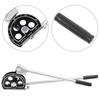 19mm Pipe Bender, Hand Tool, 180 Degree, High-Hardness Steel + Aluminum Alloy Pipe Bender Kit, Manual Tube Bender for Bending Copper and Aluminum